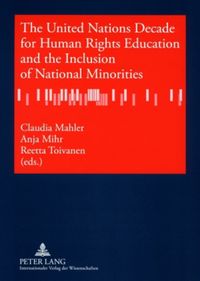 Produktbild: The United Nations Decade for Human Rights Education and the Inclusion of National Minorities