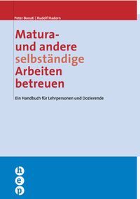 Produktbild: Matura- und andere selbst&auml;ndige Arbeiten betreuen