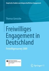 Produktbild: Freiwilliges Engagement in Deutschland