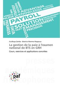 Produktbild: La gestion de la paie &agrave; l'examen national de BTS en GRH