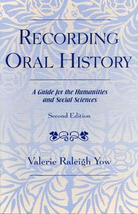 Produktbild: Recording Oral Hist 2nd /e 2/e