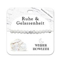 Produktbild: Wei&szlig;er Howlith 6 mm Kugelarmband