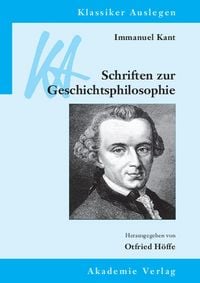 Produktbild: Immanuel Kant: Schriften zur Geschichtsphilosophie