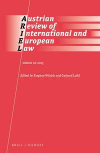 Produktbild: Austrian Review of International and European Law, Volume 18 (2013)