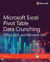 Produktbild: Microsoft Excel Pivot Table Data Crunching (Office 2021 and Microsoft 365)
