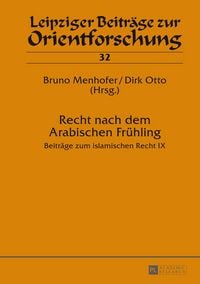 Produktbild: Recht nach dem Arabischen Fr&uuml;hling