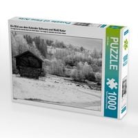 Produktbild: CALVENDO Puzzle Ein Bild aus dem Kalender Schwarz und Wei&szlig; Natur | 1000 Teile Lege-Gr&ouml;&szlig;e 64x48cm Foto-Puzzle f&uuml;r gl&uuml;ckliche Stunden