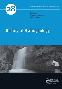 Produktbild: History of Hydrogeology