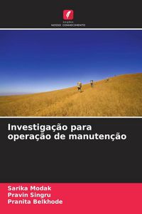 Produktbild: Investiga&ccedil;&atilde;o para opera&ccedil;&atilde;o de manuten&ccedil;&atilde;o