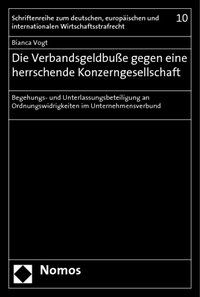 Produktbild: Die Verbandsgeldbu&szlig;e gegen eine herrschende Konzerngesellschaft