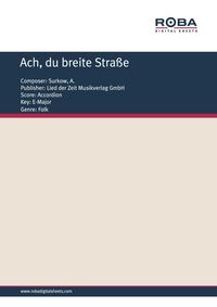 Produktbild: Ach, du breite Stra&szlig;e