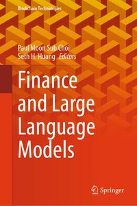 Produktbild: Finance and Large Language Models