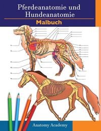 Produktbild: Farbbuch f&uuml;r Pferde- und Hundeanatomie