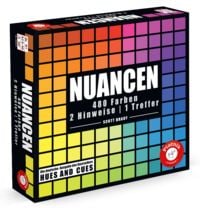 Produktbild: Nuancen. Hues & Cues - Familienspiel, Spieleranzahl: 3-10, Spieldauer (Min.): 30