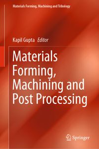 Produktbild: Materials Forming, Machining and Post Processing