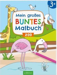 Produktbild: Mein gro&szlig;es buntes Malbuch &ndash; Zoo