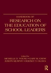 Produktbild: Handbook of Research on the Education of School Leaders
