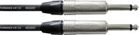 Bild vom Artikel Cordial CXI 1,5 PP Instrumenten Kabel [1x Klinkenstecker 6.35 mm - 1x Klinkenstecker 6.35 mm] 1.50 m Schwarz vom Autor 