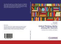 Produktbild: Critical Thinking Ability among EFL Learners