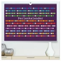 Produktbild: Perlenkalender (hochwertiger Premium Wandkalender 2026 DIN A2 quer), Kunstdruck in Hochglanz