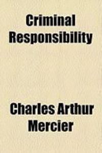 Produktbild: Criminal Responsibility