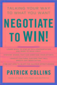 Produktbild: Collins, P: Negotiate to Win!