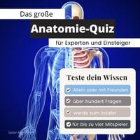 Produktbild: Das gro&szlig;e Anatomie-Quiz f&uuml;r Experten und Einsteiger
