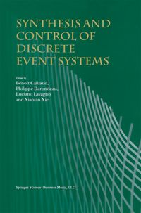 Produktbild: Synthesis and Control of Discrete Event Systems