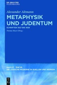 Produktbild: Metaphysik und Judentum