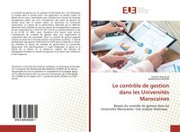Produktbild: Le contr&ocirc;le de gestion dans les Universit&eacute;s Marocaines