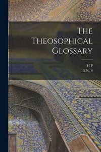 Produktbild: The Theosophical Glossary