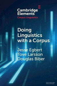 Produktbild: Doing Linguistics with a Corpus