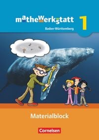 Produktbild: Mathewerkstatt 1 Materialblock MS BW