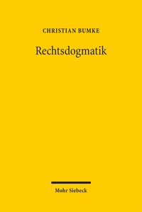 Produktbild: Rechtsdogmatik