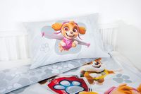Herding 2432903063 - Renforcé Bio Bettwäsche, Paw Patrol, 135x100 cm