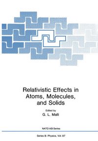 Produktbild: Relativistic Effects in Atoms, Molecules, and Solids