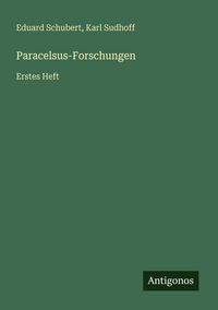 Produktbild: Paracelsus-Forschungen