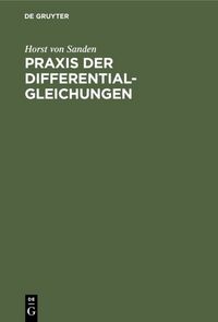 Produktbild: Praxis der Differentialgleichungen