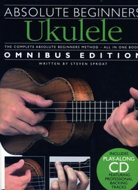 Produktbild: Absolute Beginners Ukulele Omnibus Edition