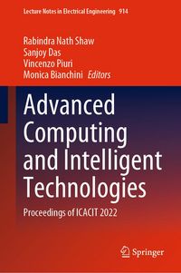 Produktbild: Advanced Computing and Intelligent Technologies