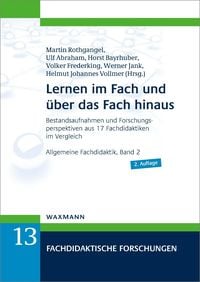 Produktbild: Lernen im Fach und &uuml;ber das Fach hinaus