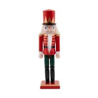 Produktbild Nussknacker Holz 18 cm rot