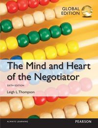 Produktbild: Thompson, L: The Mind and Heart of the Negotiator, Global Ed