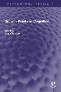 Produktbild: Growth Points in Cognition