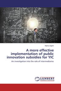 Produktbild: A more effective implementation of public innovation subsidies for YIC