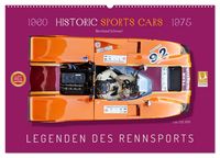 Produktbild: Legenden des Rennsports Historic Sports Cars 1960-1975 (Wandkalender 2026 DIN A2 quer), CALVENDO Monatskalender
