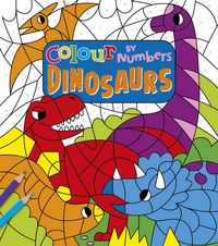 Produktbild: Stamper, C: Colour by Numbers: Dinosaurs