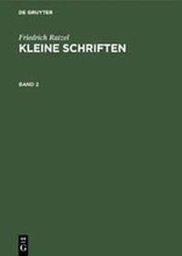Produktbild: Kleine Schriften. Band 2