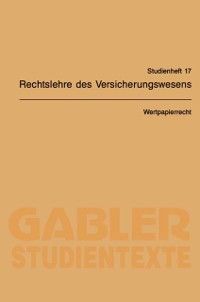 Produktbild: Wertpapierrecht