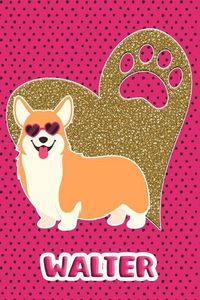 Bild vom Artikel Corgi Life Walter: College Ruled Composition Book Diary Lined Journal Pink vom Autor Foxy Terrier
